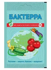 Бактерра- средство для защиты растений от болезней пакет  15 г