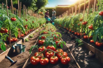 выращивания сочных и сладких помидоров в саду